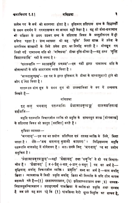 Patanjalayoga Sutravritti